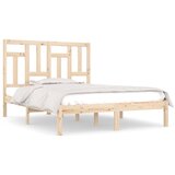  Okvir za krevet od masivnog drva 135 x 190 cm bračni | Eponuda.ba