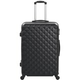  3-dijelni set čvrstih kovčega crni ABS | shoptok.hr