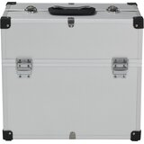  Kovčeg za alat 38 x 22,5 x 34 cm srebrni aluminijski | shoptok.hr