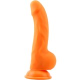  Carl.L narandžasti realističan dildo od tečnog silikona — 21,7 cm — CN 101728703 u