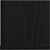  Zidne police 2 kom crne 100x16,5x16,5 cm konstruirano drvo | Eponuda.com