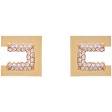 Elisabetta Franchi Uhani or23a66e2-u95 Pozlačena Cene