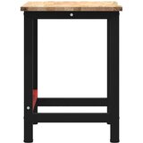 vidaXL Delovna miza 100x60x81,5 cm trdna hrastovina | Shoptok.si
