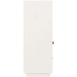  Visoka omara bela 67x40x108,5 cm trdna borovina, (20654336) | Shoptok.si