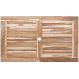  Set vrtnih namještaja 7 kom. Prirodna Čvrsto teak drvo | shoptok.hr