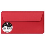 Clairefontaine kuverte Pollen 110x220mm 120gr intensive red 1/20 | shoptok.hr