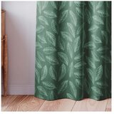 AmeliaHome Zelena žametna zavesa 140x250 cm Calm – | Shoptok.si