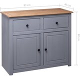  Komoda od masivne borovine 93 x 40 x 80 cm asortiman Panama | shoptok.hr