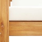  Vrtna stolica s jastucima od masivnog drva bagrema | shoptok.hr