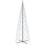  Stožasto božićno drvce hladno bijelo 1400 LED žarulja 160x500cm | shoptok.hr