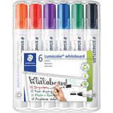 Marker ZA BIJELU PLOČU 2MM PK6 RECIKLIRANI LUMOCOLOR STAEDTLER 351 WP6 | Shoptok.si