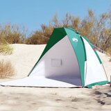 vidaXL Šotor za na plažo morsko zelen 268x223x125 cm 185T taft Cene