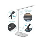  LED prigušiva stona lampa sa USB priključkom, LED/9W/230V, 3000K/4000K/5500K, bela | Eponuda.com