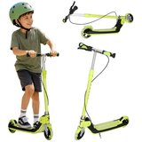 Trike FIX KX2778_2 otro&amp;scaron;ki zložljiv skiro z LED kolesi &amp;ndash; 145 mm, nastavljiv volan, dvojna zavora, do 100 kg, neon zelena Slike