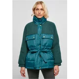 UC Curvy Ladies Sherpa Mix Puffer Jacket jasper