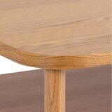 Actona Stolić za kavu u dekoru hrasta u prirodnoj boji 90x90 cm Banbury – | shoptok.hr