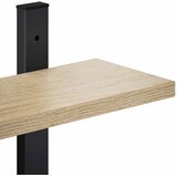  Zidna polica Hrast sonoma 61 x 13 5 x 105 5 cm Prerađeno drvo - Hrast sonoma 61 x 13 5 x 105 5 cm | shoptok.hr