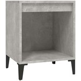  Nočna omarica 2 kosa betonsko siva 40x35x50 cm, (20730824) | Shoptok.si