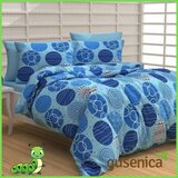  Posteljina za singl krevet blue circles Cene