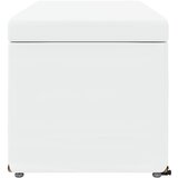  Stolica Bijelo 101 x 41 x 40 cm Umjetna Koža i Fino Radeći Drvo | shoptok.hr