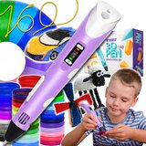  3D pisalo 5V tiskalnik kit 160m PLA filamentov USB vijoličen u