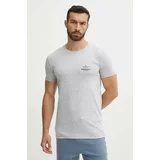 Aeronautica Militare Kratka majica moška, siva barva, AM1UTI003