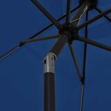  Vrtni suncobran LED s aluminijskim stupom 300 cm azurnoplavi | Eponuda.ba