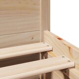 vidaXL Okvir kreveta bez madraca 135 x 190 cm od masivne borovine | shoptok.hr