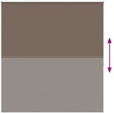 Rolo zavjesa za zamračivanje 144,4 x 175 cm Širina tkanine 140 cm boje kave | shoptok.hr