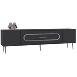 Hanah home tv polica Dekop3 anthracite silver