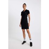 Defacto Fit Slim Fit Shirt Collar Short Sleeve Rib Dress | shoptok.hr