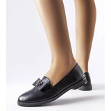 Gemre Black decorative loafers Ila | Shoptok.si