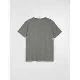 Sinsay Pamučna slim fit majica kratkih rukava | shoptok.hr