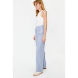 Trendyol Light Blue Wide Leg Trousers | Shoptok.si