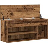  Klupa za cipele boja staro drvo 102x30,5x45cm konstruirano drvo | Eponuda.com