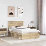  Konstrukcija postelje Sonoma 120 x 200 cm Masivno borovo les, (5000104009) | Shoptok.si