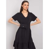 Italy Moda Dress-DHJ-SK-13078.31P-black Cene