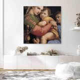  Slika - Rafael Santi – Madonna on a Chair 40x40 Premium Print | shoptok.hr