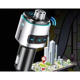  Led rgb bluetooth fm transmiter i auto punjač 2x usb 12v-24v | shoptok.hr