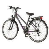 Visitor Bicikla tour Terra Lady 28/amortizer 19 V-BRAKE/18 brzina/sivo-ljubičasti | Eponuda.com