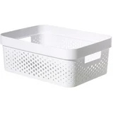 bela košara za shranjevanje Infinity Dots, 11 l