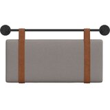  Držeće uzglavlje Zidne Sivo-smeđa 100 x 55 x 5 cm Antikni PU - Sivo-smeđa 90 cm bez LED | shoptok.hr