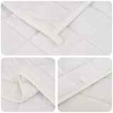  Težak pokrivač Bijela 137 x 200 cm 10 kg 100% Pamuk 205T - Bijela 137 x 200 cm 10 kg | shoptok.hr