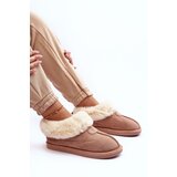 Boto Women's Slippers With Faux Fur Beige Lanoze | shoptok.hr