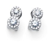 Oliver Weber best double 925ag zircon mindjuše sa swarovski kristalima ( 62136 ) | ePonuda.com