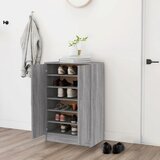 The Living Store Omarica za čevlje siva sonoma 60x35x92 cm konstruiran les - Omarica Za Čevlje, (21434028) Cene