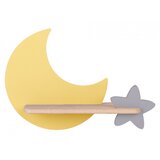  LED dečija zidna svetiljka sa policom MOON LED/5W/230V | Eponuda.com