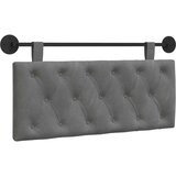  Držeće uzglavlje Zidne Tamno siva 110 x 55 x 7 cm Baršun - Tamno siva 100 cm bez LED | shoptok.hr