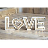 Globo 29976 - LED stona lampa LOVE 24xLED/0,06W/3xAA topola | Eponuda.com