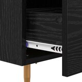  Noćni ormar s ladicama 2 pcs Crni hrast 40 x 35 x 47,5 cm | shoptok.hr